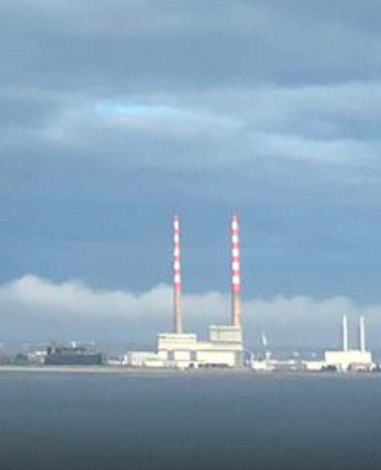 Poolbeg Towers – Handcrafted Wooden Lamp