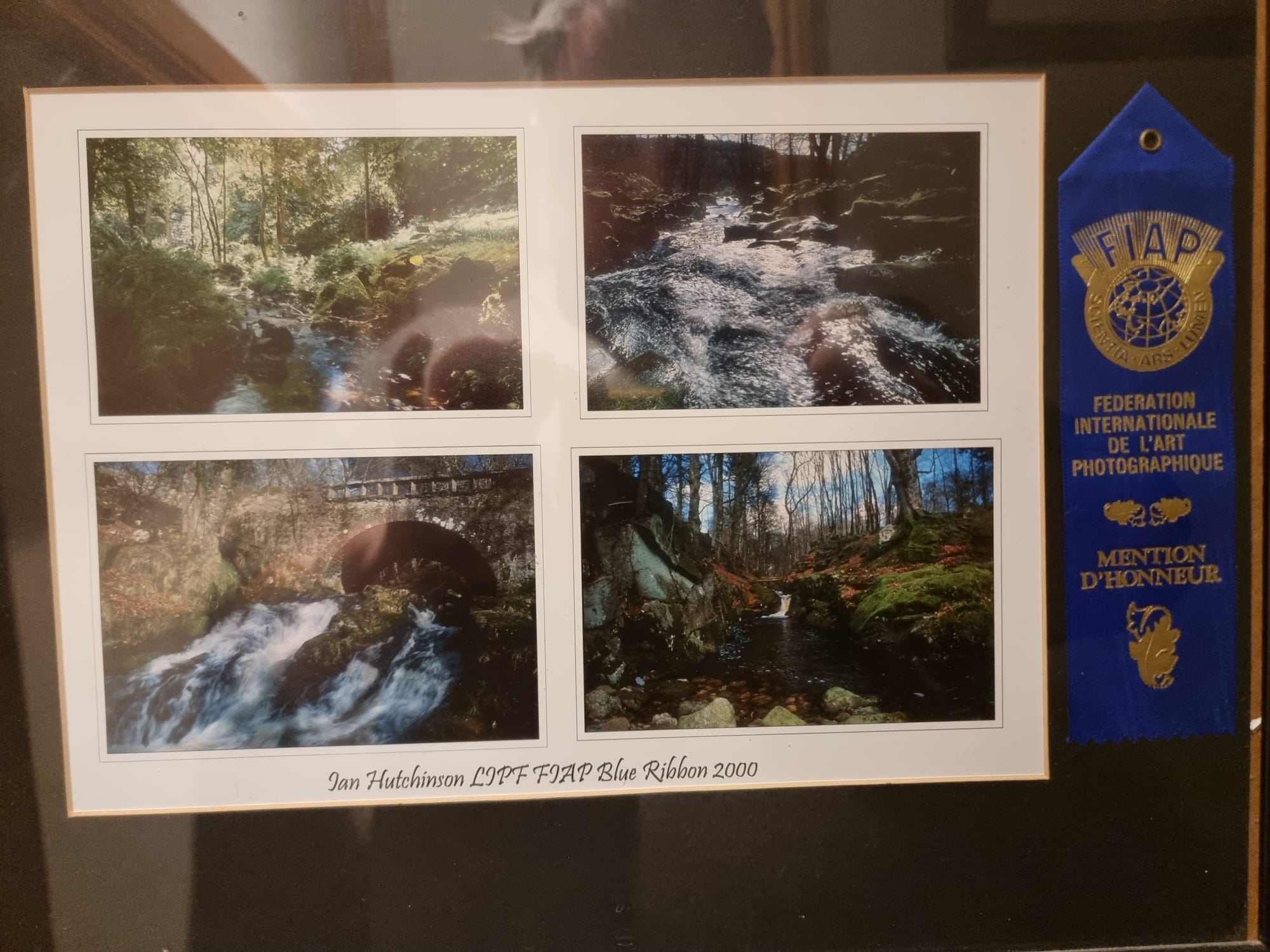 Early photographic work with FIAP ribbon