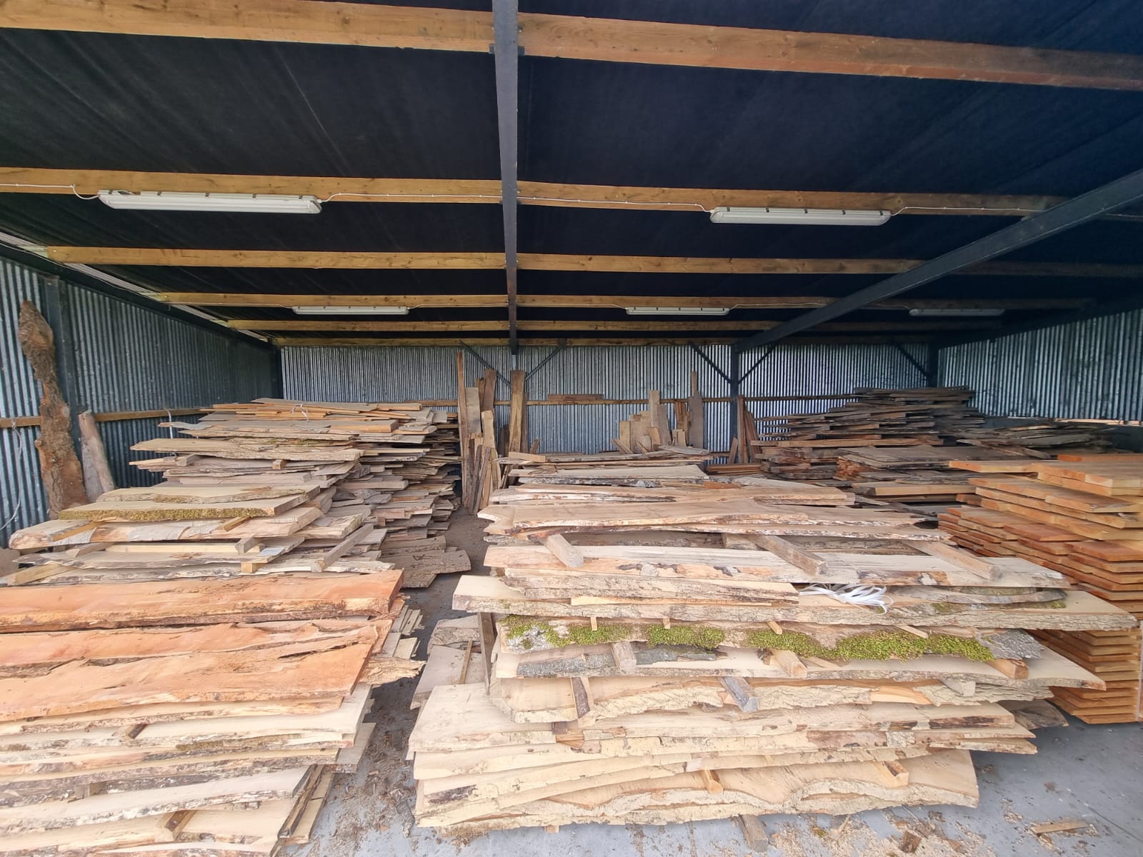 Timber sourced for woodturning